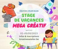 Stage de vacances: mega créatif !